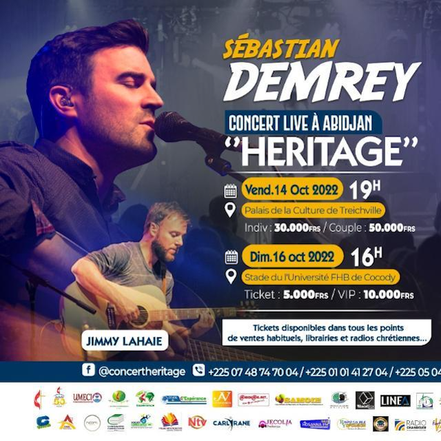 Concert Heritage de Sebastien DEMREY